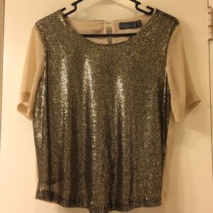 Sequined top